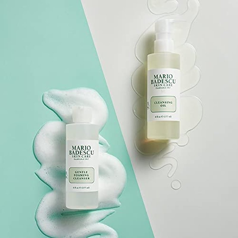 Mario Badescu Gentle Foaming Facial Cleanser - Deep Cleansing & Hydrating Face Wash 6 oz