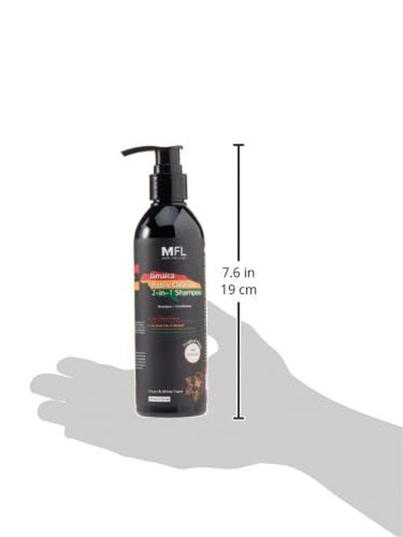 Made For Locs Jamaica Rasta Cleanse 2 in 1 Shampoo - Ready-to-Use, Tropical Scent, Natural Hair Cleanser for Locs & Dreadlocks, 8 oz