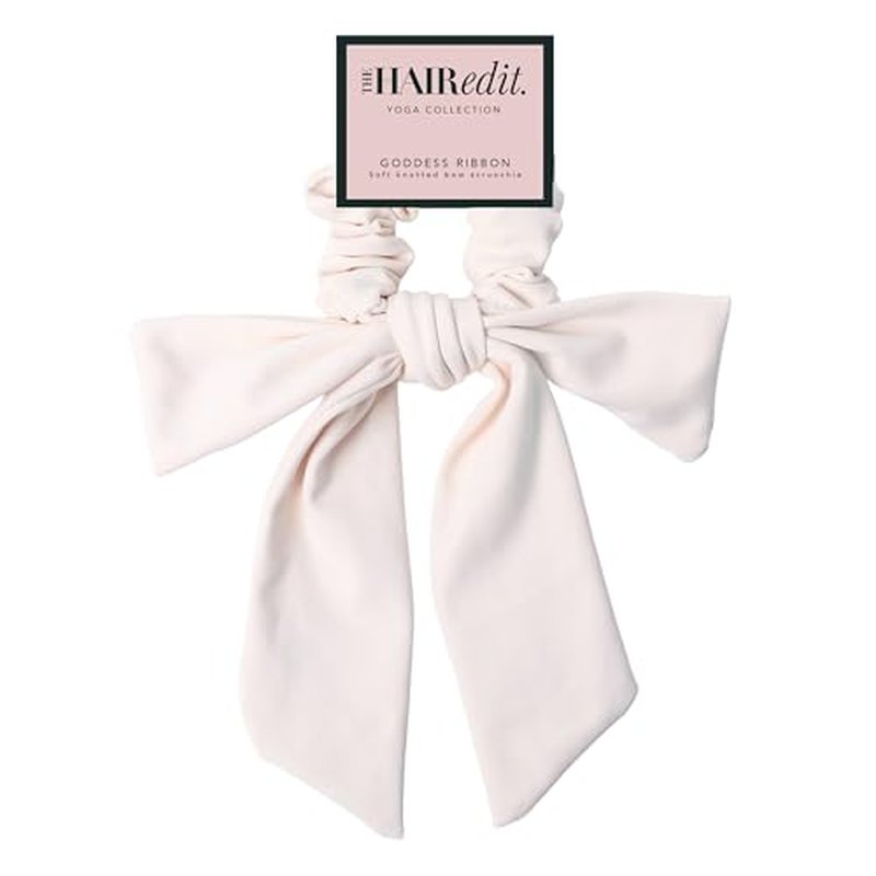 Goddess Ribbon Bow Scrunchie