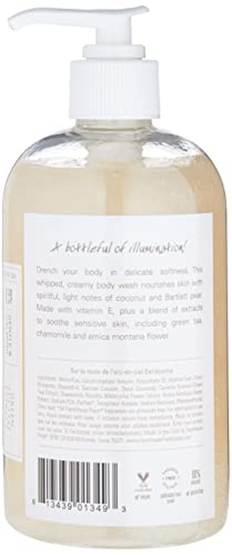 FarmHouse Fresh Rainbow Road Soothing Body Wash, Hydrating with Vitamin E & Green Tea, Calming for Sensitive Skin, 12 oz.