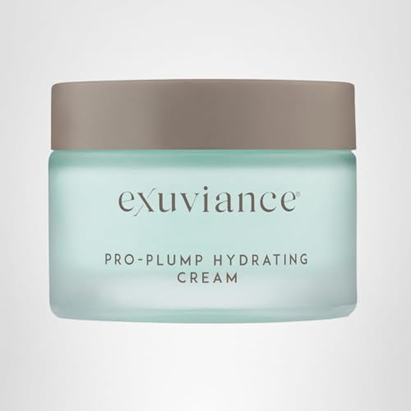 EXUVIANCE Pro-Plump Hydrating Cream, Firming and Hydrating Anti Aging Moisturizer, for Fine Lines and Wrinkles, with Hyaluronic Acid and Peptide Complex, 1.6 oz