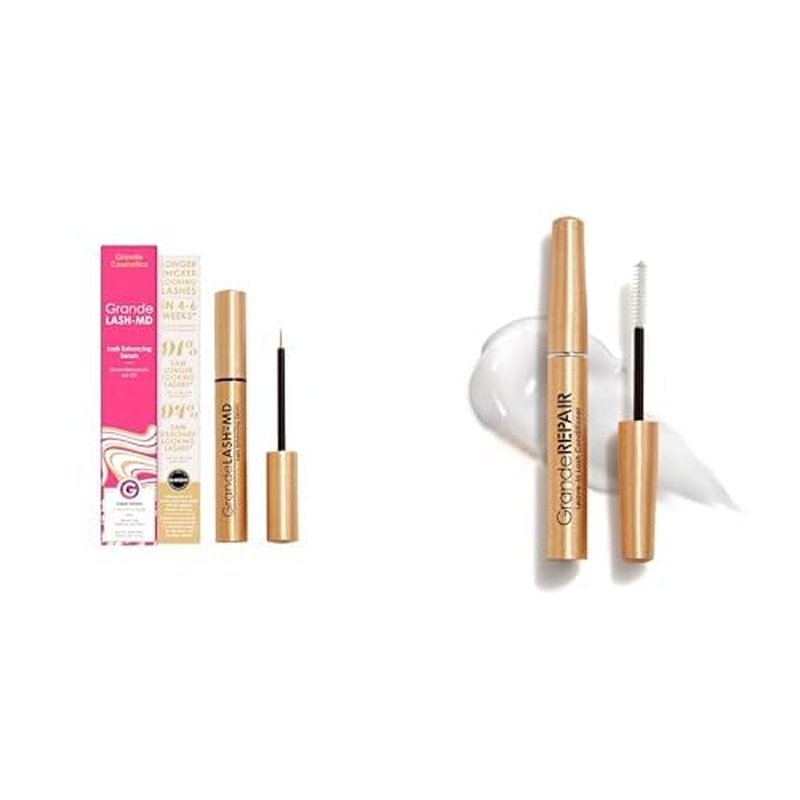 GrandeLASH 2ML Eyelash Serum - Boost Length & Volume with FREE GrandeREPAIR Treatment