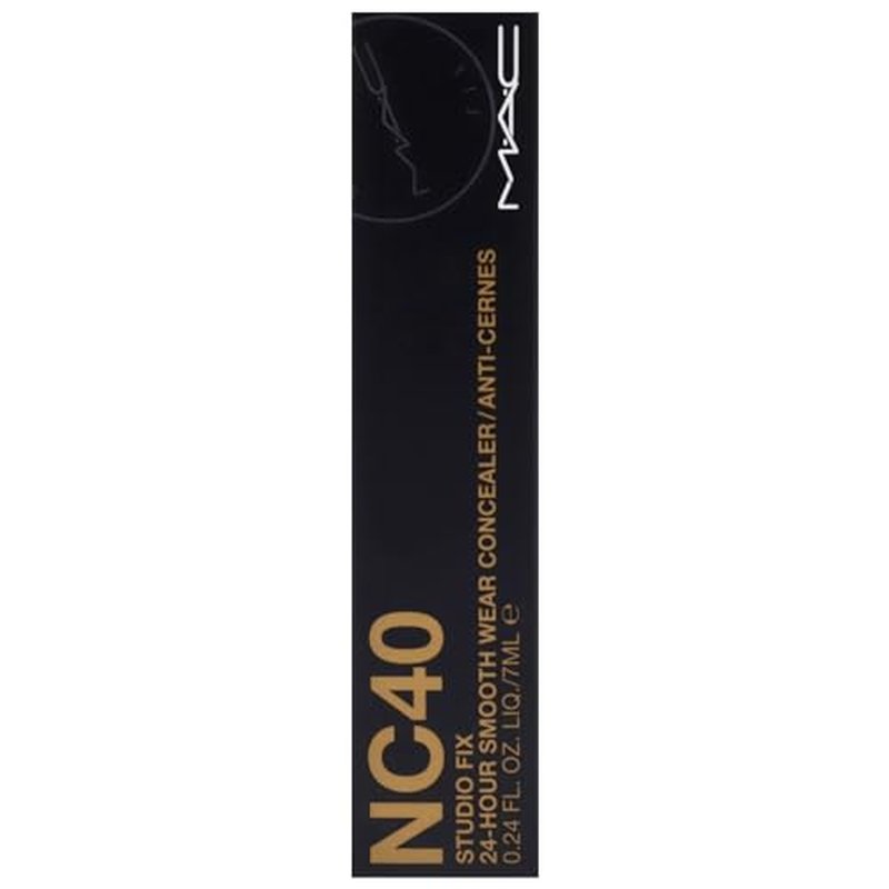 Studio Fix 24-Hour Smooth Wear Concealer - NC40 by MAC for Women - 0.24 oz Concealer