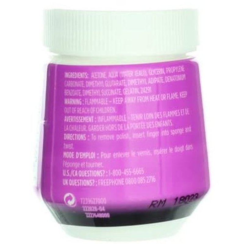 Cutex Nail Polish Remover Twist & Scrub Sponge 1.75 oz - 2 Pack
