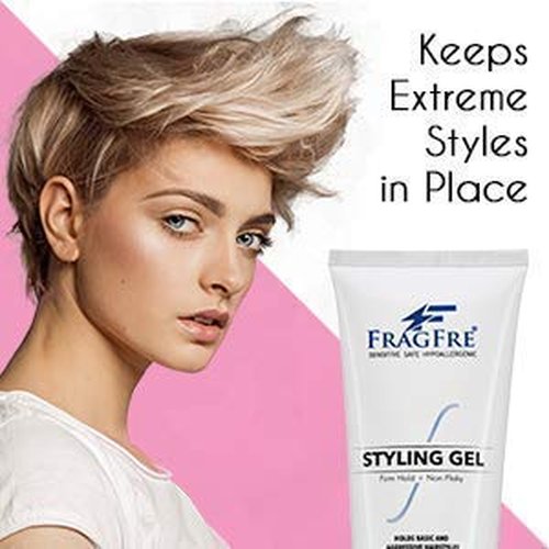 Regine Switzerland Firm Hold Hair Gel - Fragrance-Free Styling Gel for Strong Styles - 8 oz, Paraben-Free & Vegan