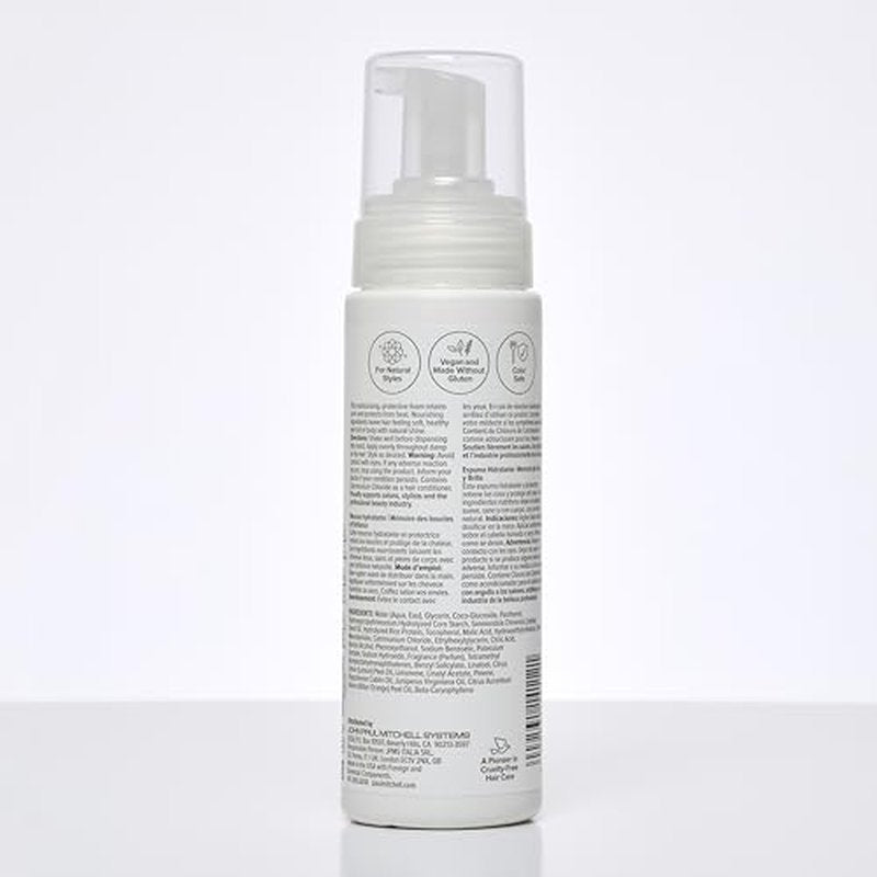 Paul Mitchell Hydrating Foam, Provides Curl Memory + Shine, For Curly + Coily Hair, 6.8 fl. oz