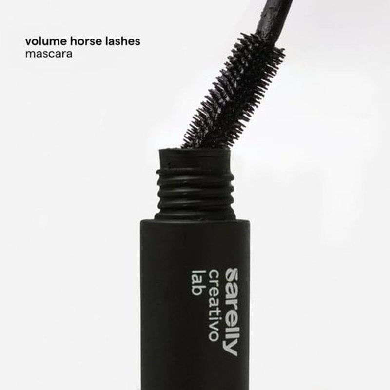 SARELLY Horse Lashes Mascara - Waterproof, Volumizing & Lengthening Formula | Vegan & Cruelty-Free