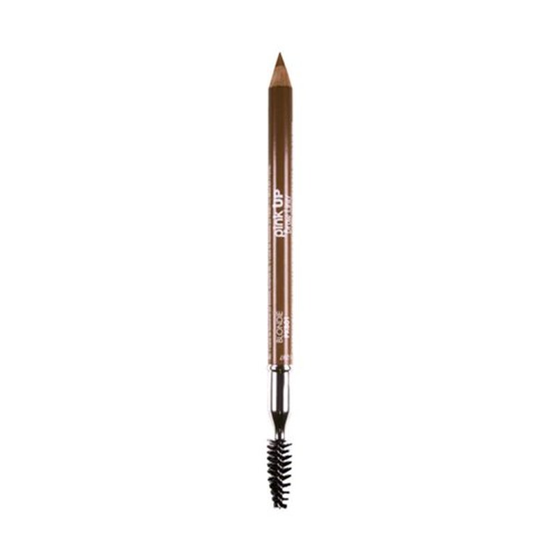 Pink Up | Brow Liner | Precise application & intense color | Long-lasting smudge-proof formula | Eyebrow pencil | Makeup | Built-in brush for blending | Blondie | Model PKBB01