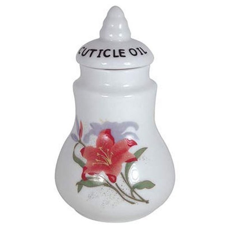 Dl-c307 Debra Lynn Pro Small Cuticle Oil Jar with Brush 50ml