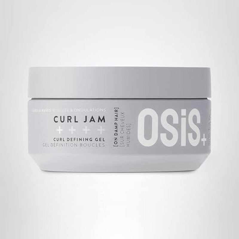 OSiS+ Curl Jam Curl Cream 5oz – Curl Defining Cream for Curly & Coily Hair, Frizz Control, Moisturizing, Lightweight Hold & Humidity Protection