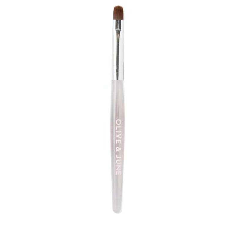Olive & June Clean Up Brush - Achieve Flawless At-Home Manicures | Rounded Flexible Tip | Vegan Bristles