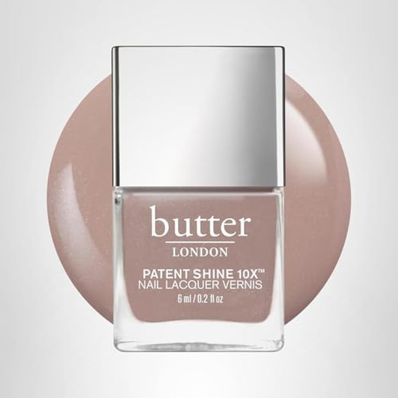 butter LONDON Patent Shine 10X Nail Lacquer Polish, Yummy Mummy - Gel-Like Finish & Chip-Resistant Nail Lacquer Helps Protects & Strengthens Nails - Vegan & Cruelty-Free