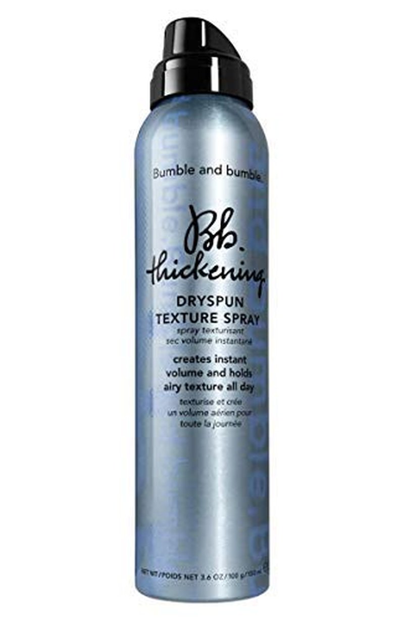 Bumble and Bumble Thickening Dryspun Finish Spray - Volume Boosting Hair Styler, 4 Oz