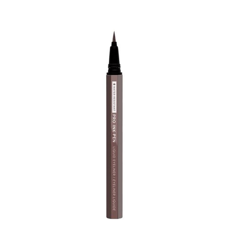 Absolute New York Pro Ink Eyeliner - Rich, Fluid, Smudge-Resistant Vegan Formula | Dark Brown