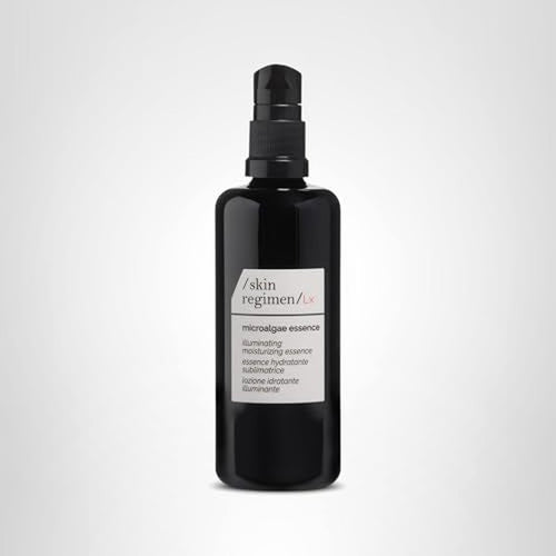 /skin regimen/Lx Microalgae Essence, Illuminating Moisturizing Lotion, Hydrates, Recharges, Prepares Skin, Longevity Complex™, Microalgae, Clean Beauty, Vegan, All Skin Types, 3.38 Fl Oz