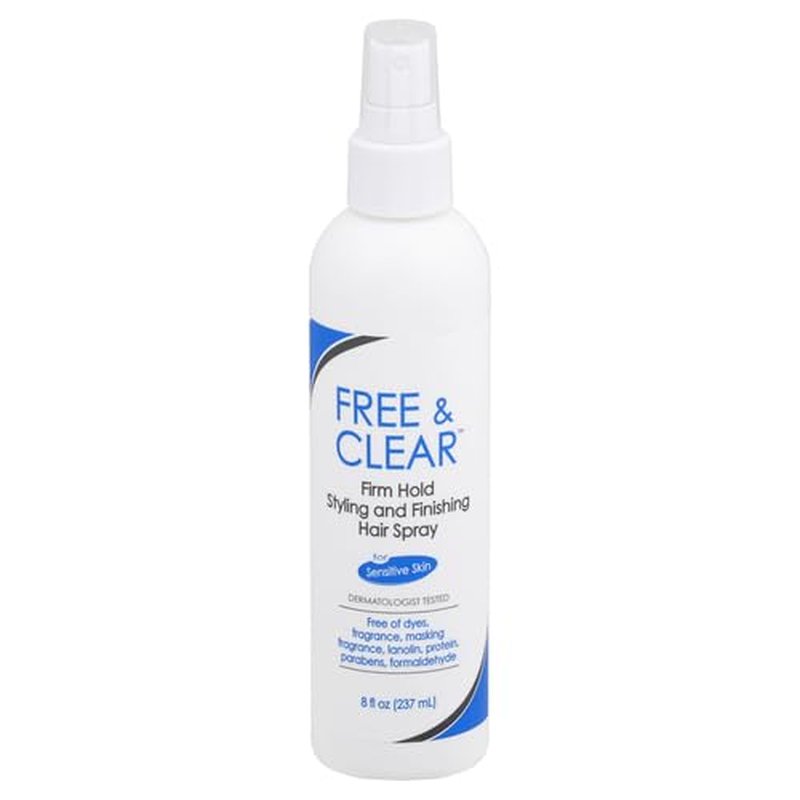 Vanicream Firm Hold Hairspray - Fragrance & Gluten Free Formula for Sensitive Skin | 8 Ounce
