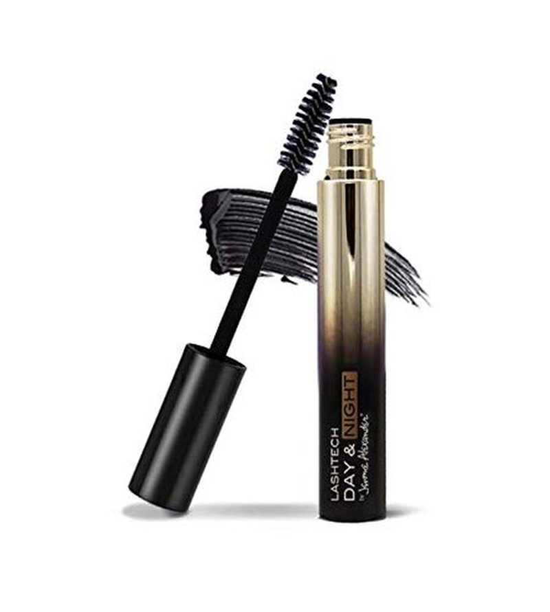 Jerome Alexander LashTech Volumizing Mascara Set - Day & Night Formula with Eye Makeup Remover, Black