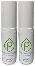 PUREFY Hand and Skin Cleanser (4oz, 2pk) - Hypoallergenic, Made with Purefypro Antimicrobial Hypochlorous Technology, Great for Sensitive Skin; Promotes Natural Defense of Eczema, Dermatitis, Acne.