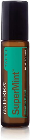 doTERRA SuperMint Touch - Invigorating Mentha Blend Essential Oil - Cools Skin, Energizing Aroma - 10ml