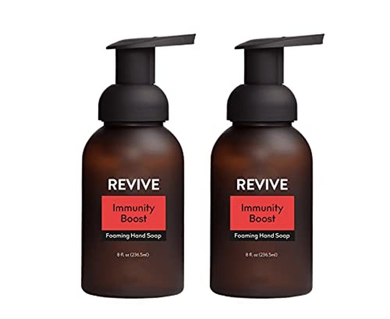 Revive Essential Oils Immunity Boost Foaming Hand Soap - 100% Pure Therapeutic Grade, 2 Pack