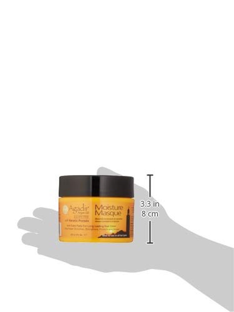 Agadir Moisture Masque - Deep Hydrating Hair Treatment for Soft, Manageable Hair | 8 Oz