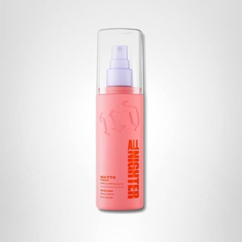 Urban Decay All Nighter Waterproof Makeup Setting Spray - Blurring Matte Finish, Up to 24HR Wear, Ultra-Fine Facial Mist, Mattifying Oil Control Face Primer, Smudge-Proof, Transfer-Resistant - 4 fl oz