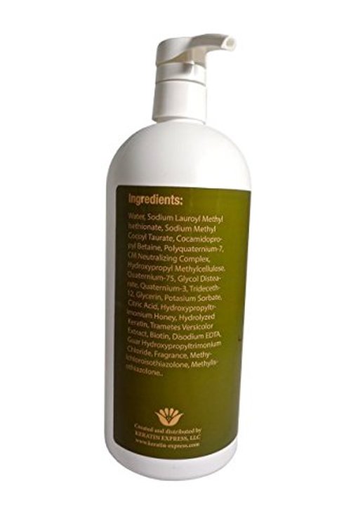 Keratin Express Shampoo - Sulfate-Free Formula for Color-Treated Hair | Gentle Daily Use, 32 fl oz
