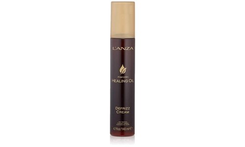 L'ANZA Keratin Healing Oil De-Frizz Cream - Anti-Humidity Smoothing & Shine Boost | 4.7 Fl Oz