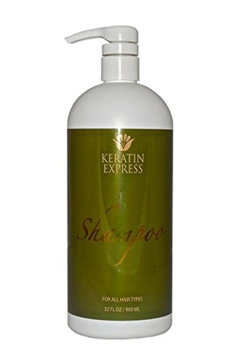 Keratin Express Shampoo - Sulfate-Free Formula for Color-Treated Hair | Gentle Daily Use, 32 fl oz
