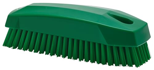 Vikan 64402 Brush,Nail,Stiff,PP/PBT,Green