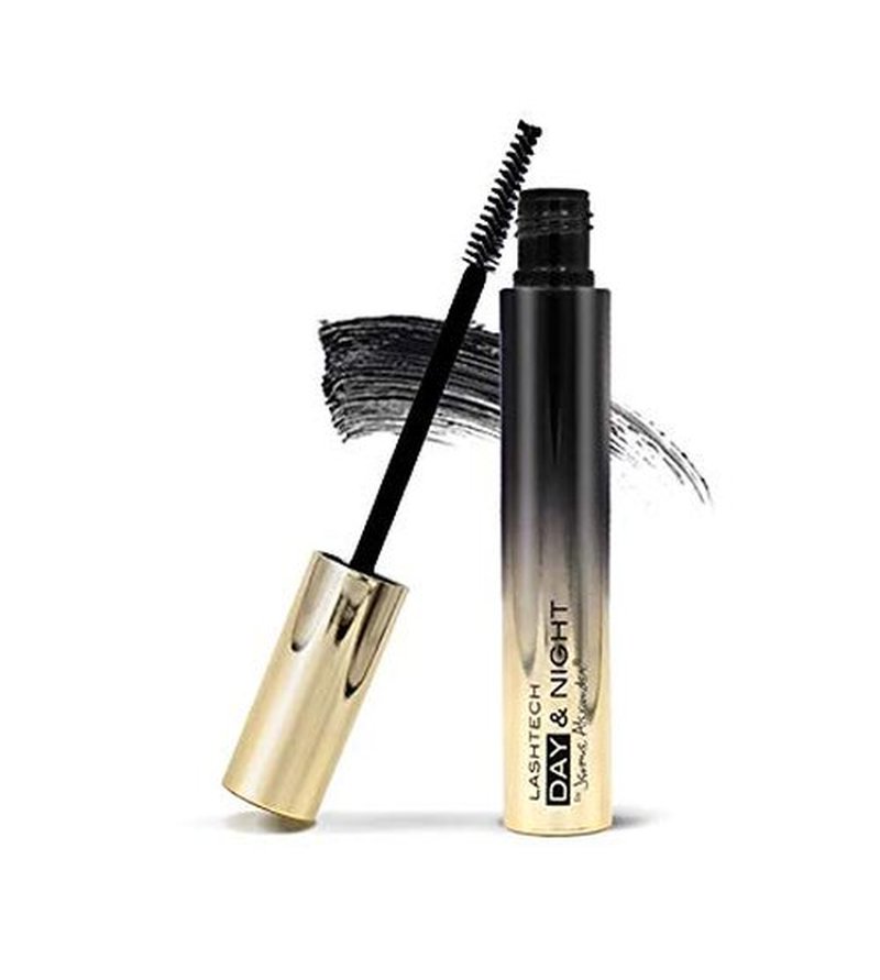 Jerome Alexander LashTech Volumizing Mascara Set - Day & Night Formula with Eye Makeup Remover, Black