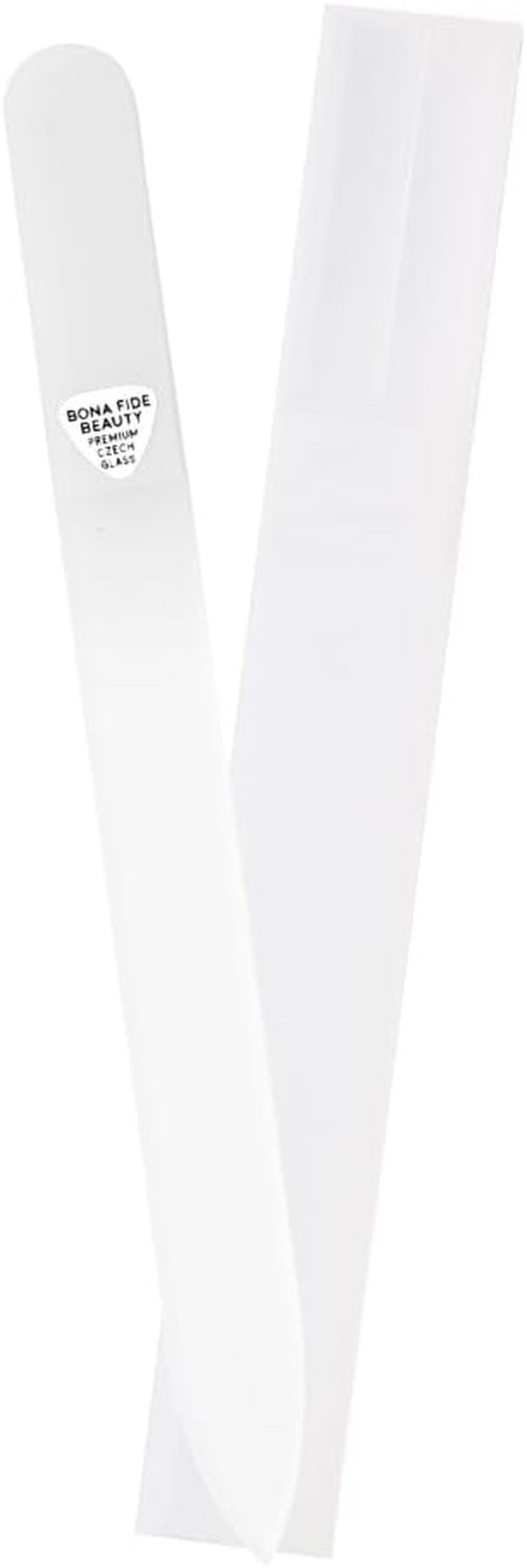 Bona Fide Beauty Czech Glass Nail File - Crystal Fingernail File with Clear Hardcase | Perfect Gift for Women