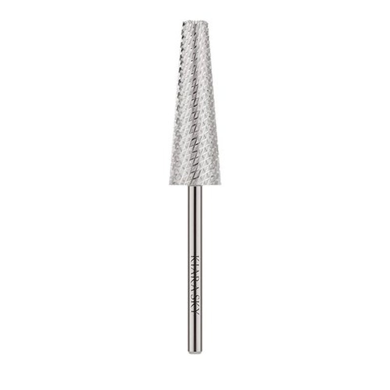 Kiara Sky XL 5-in-1 Course Nail Drill Bit | 3/32"" Carbide Extra Long Multi-use Bit | 2-way Rotate Left and Right Handed - Non Coated