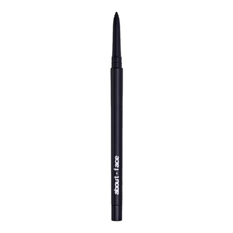 About-Face Line Artist Longwear Gel Eyeliner - High-Definition, Smudge-Proof, Waterproof | Matte Black, 0.012 oz