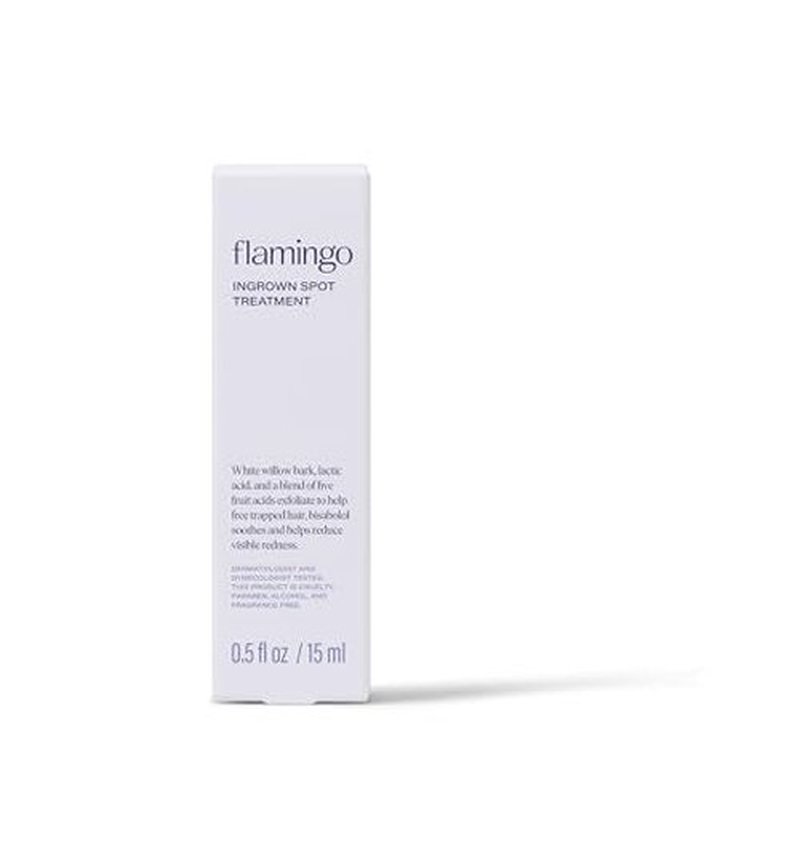Flamingo Ingrown Hair Treatment, Spot Treatment Applicator, 0.5 FL OZ, Pack of 2- Dermatologist & Gynecologist Tested