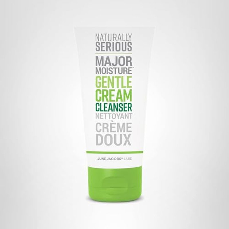 Naturally Serious | Major Moisture Gentle Cream Cleanser, Hydrating Cleanser with Coconut Oil, Makeup-Removing Cleanser, Vegetarian Skincare, Cruelty-Free Skincare