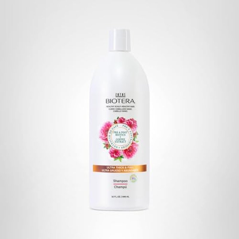 Biotera Ultra Thick & Full Volumizing Shampoo | Fine or Limp Hair | Microbiome Friendly | Vegan & Animal Test Free | Paraben & Sulfate Free | Color-Safe | 32 Fl Oz