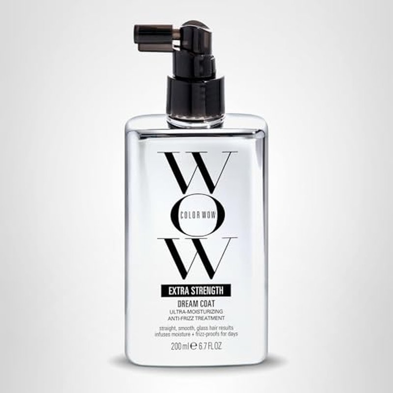 COLOR WOW Extra Strength Dream Coat – Powerful ultra moisturizing, anti humidity treatment for extremely frizz prone hair, glassy smooth, straight + resistant styles up to 3-4 washes