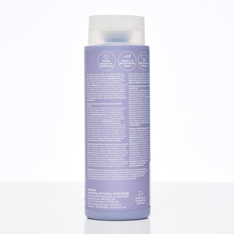 Paul Mitchell Platinum Blonde Gift Set, Purple Shampoo + Conditioner, For Brassy Hair
