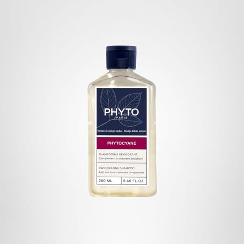 PHYTO PHYTOCYANE Women Invigorating Shampoo, Fortifying Densifying Treatment Shampoo, 8.45 fl.oz..