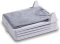 Skiennix 5-Piece Clothing Organizer - Stackable Storage with Flip-Top Lid | Space-Saving Design for Shirts & T-Shirts