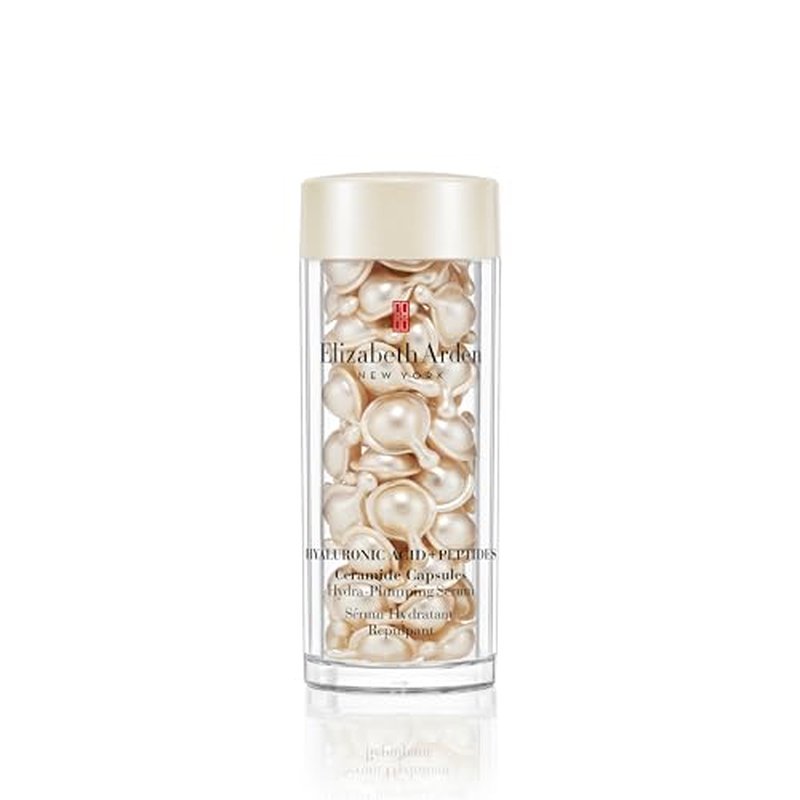 Elizabeth Arden Hyaluronic Acid + Peptides Ceramide Capsules Hydra-Plumping Serum, 60 Capsules, 0.95 fl oz