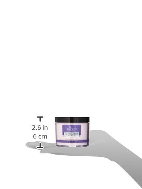 EZ Flow A Polymer Pink False Nails, 4 Ounce