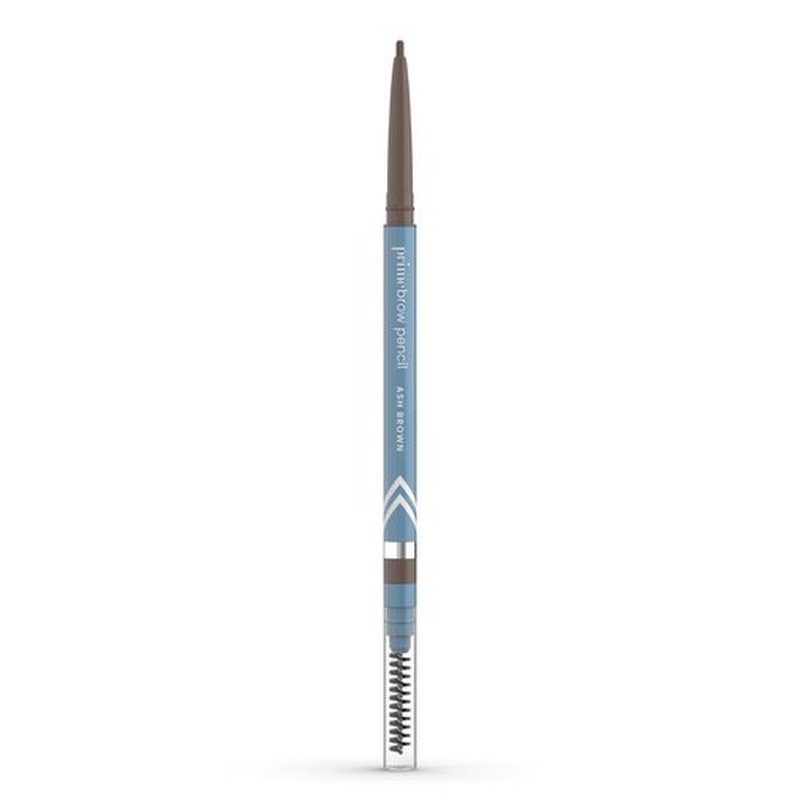 Prime Prometics PrimeBrow Pencil for Mature Women – Ultra-Precise Tip for Natural, Hair-Like Strokes – Smudge-Proof & Long-Lasting Wear – Great for Thinning, Sparse, or Graying Brows (Ash Brown)