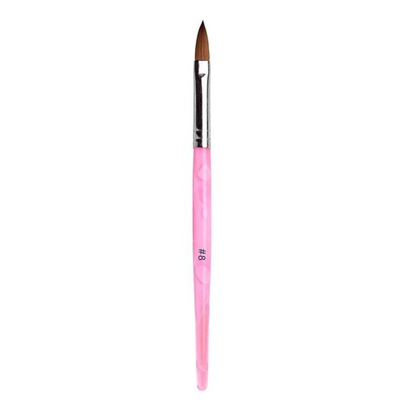 Rolabling Kolinsky Sable Brush - Acrylic Nail Art Painting Brush (Size 8#)