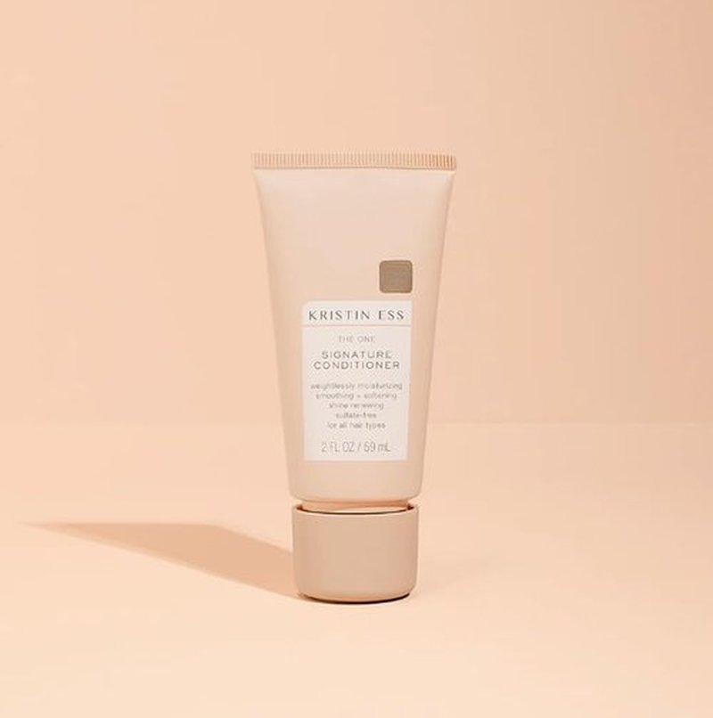 Kristin Ess Travel Size Salon Shampoo & Conditioner Set - Moisturizing, Anti-Frizz, Sulfate-Free | Vegan & Color Safe