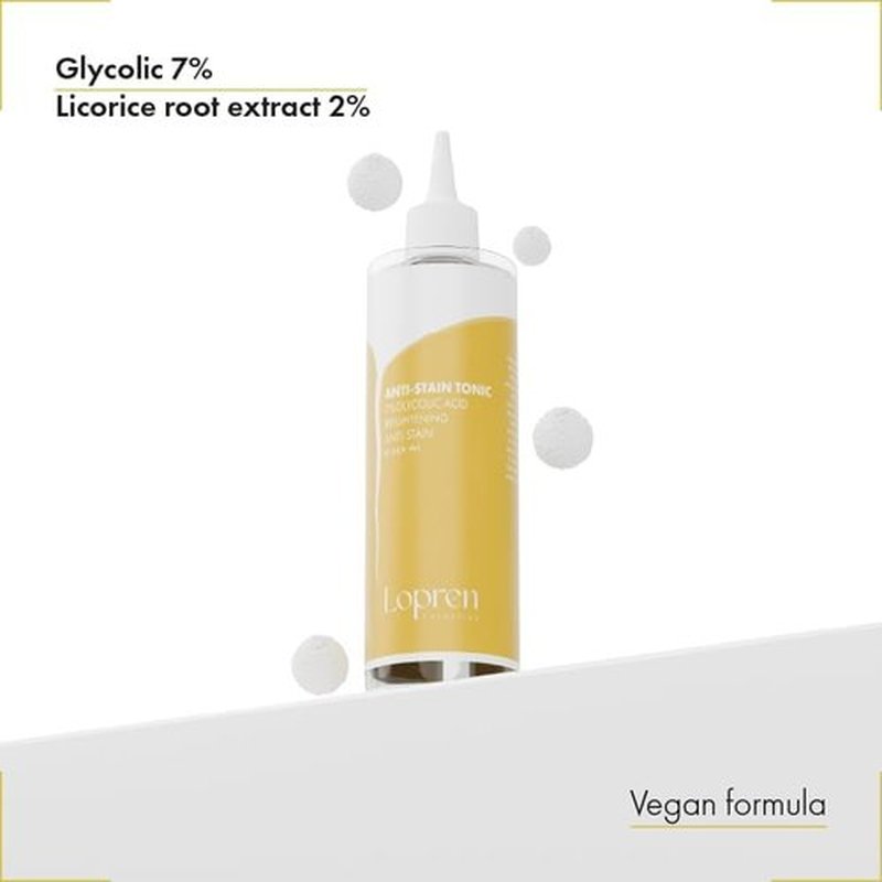 Regine Switzerland 7% Glycolic Acid Facial Toner - Brightening & Exfoliating AHA for Even Skin Tone | 8.4 Fl Oz