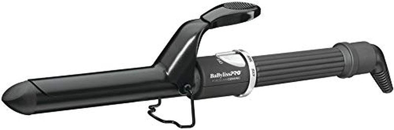 BaBylissPRO Porcelain Ceramic 1 Inch Curling Iron, Hair Styling Tools & Appliances, BP125S