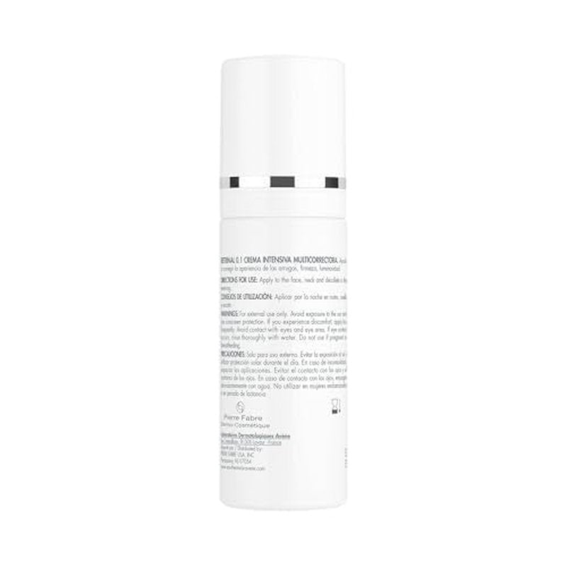 Avène Retrinal 0.1% Intensive Multi-Corrective Cream, Retinal Face Cream Formulated with Retinaldehyde, Niacinamide & Hyaluronic Acid, Anti-aging Cream Visibly Reduces Wrinkles & Fine Lines, 1 Fl Oz