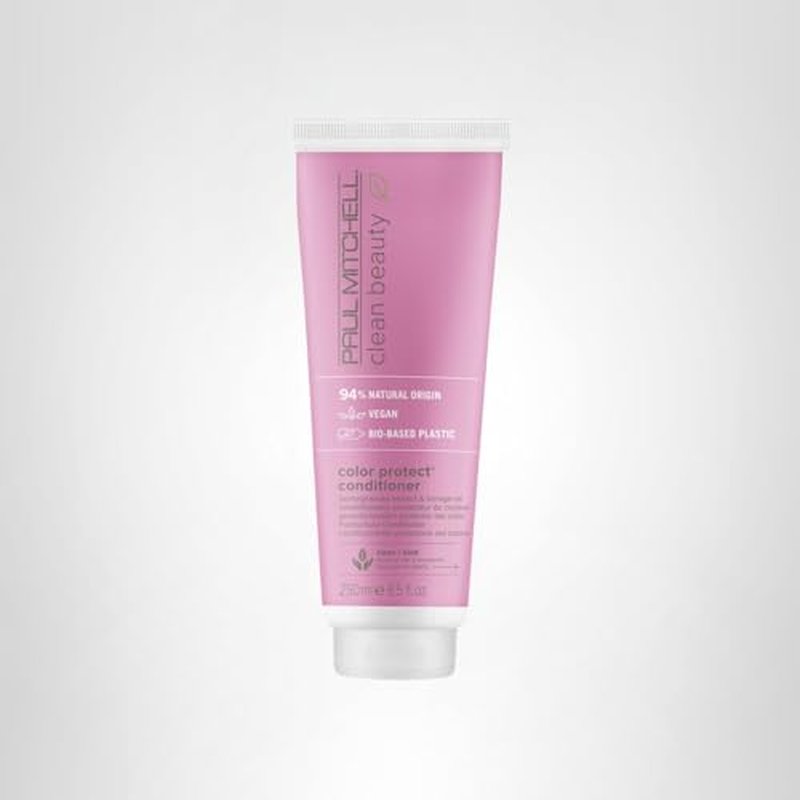 Paul Mitchell Clean Beauty Color Protect Conditioner, Replenishes, Extends Color Vibrancy, For Color-Treated Hair, 8.5 fl. oz.